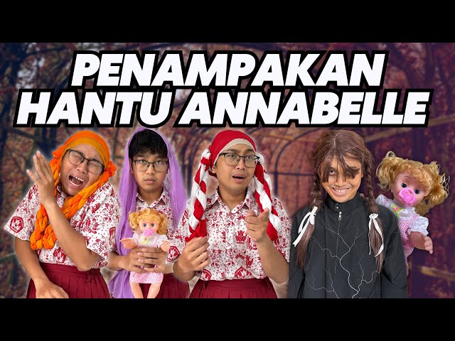 PENAMPAKAN HANTU ANNABELLE DI SEKOLAH class=