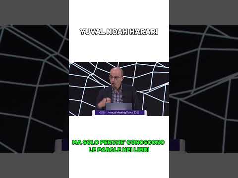 Harari e le "Religioni Intelligenti"