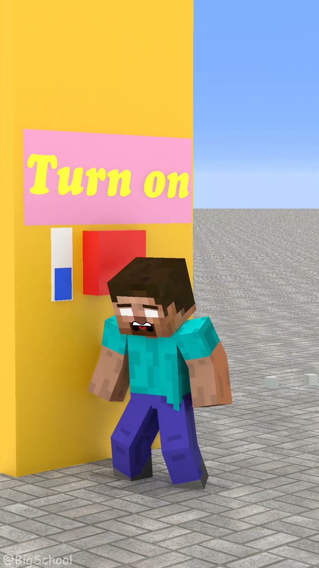 Fun Bot helps Herobrine rescue Sadako from the spider! ?