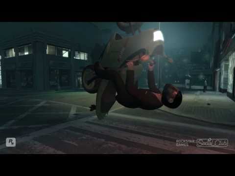 GTA4 - よくあるバイクの事故映像/Common bike accident video