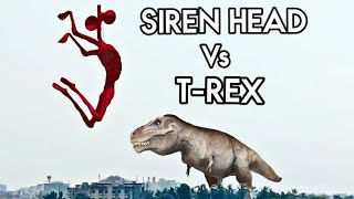 T-Rex Vs Siren Head Short Film Dinosaur Movie
