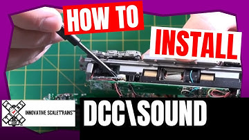 How To Install DCC\Sound in C44-9W from ScaleTrains - DaBob