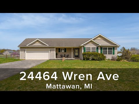 24464 Wren Ave, Mattawan, MI home video tour