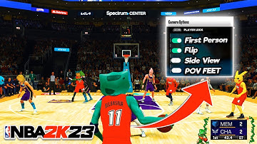 How to Change Your Camera Angle in Park Rec NBA 2k23