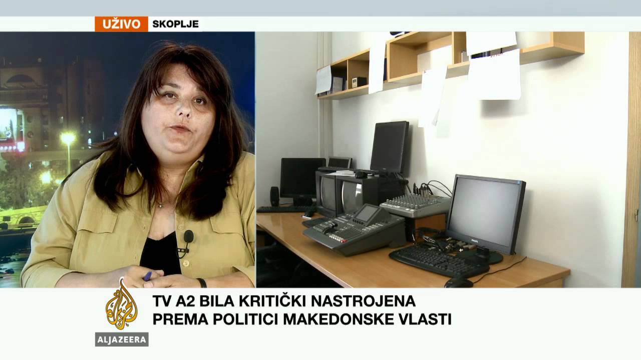 تامارا تشاوسيديس تتحدث عن حرية الإعلام في مقدونيا - قناة الجزيرة البلقان