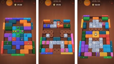 Wood Away Block Jam - Level 98 - Level 99 - Level 100