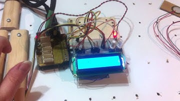 Arduino piezo MIDI controller - Sustain pedal LCD test
