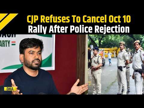 CJP Protest: CJP Vows To Proceed With Oct 10 March Despite Delhi Police Refusing Permission | Dipke