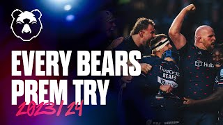 EVERY BRISTOL BEARS TRY 2023/24! All 80 from the Premiership's leading try scorers