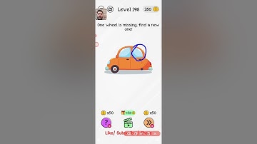 Braindom level 198 walkthrough solution Gameplay Android,ios New Update Levels