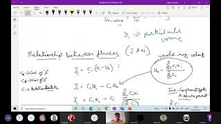 1.4) Mass Transfer Operations-I: Relationship between Fluxes and Show That DAB=DBA