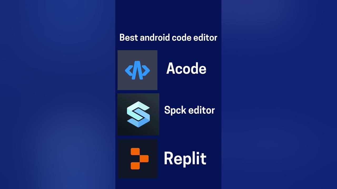 The best code editor for android in 2023 coding code youtube