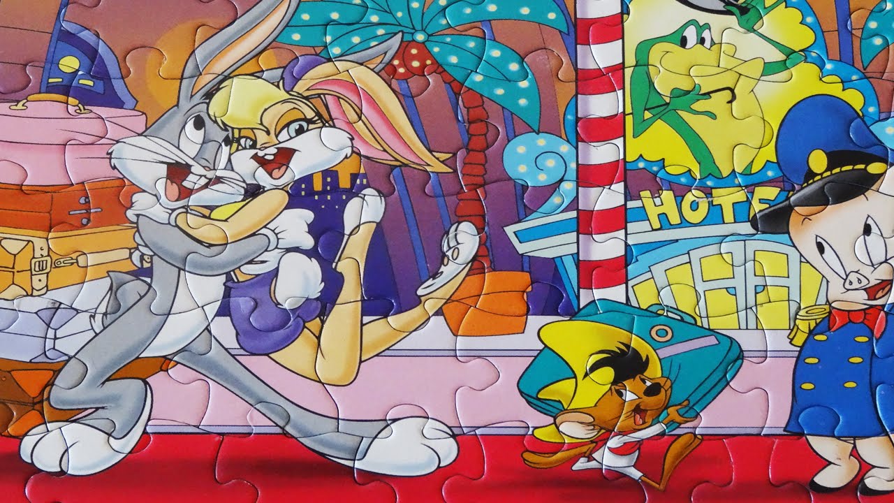 LOONEY TUNES Puzzles Games Rompecabezas De Puzzle Kids Learn Toys