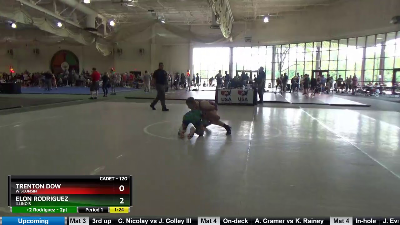 Cadet 120 Trenton Dow Wisconsin Vs Elon Rodriguez Illinois
