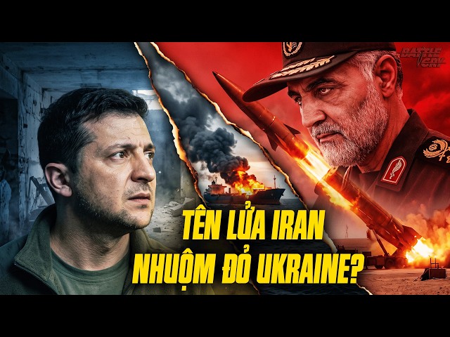 ZELENSKY DẠI DỘT ĐE DỌA TEHRAN, CẢ LÃNH THỔ UKRAINE ĐANG BỊ TÊN LỬA IRAN KHÓA MỤC TIÊU CHỜ "BẤM NÚT"