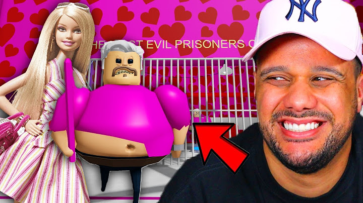 😂 POLICIAL PEIDÃO BARRY SE TRANSFORMOU NA BARBIE NO ROBLOX!
