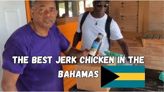 The Best Jerk Chicken In The Bahamas | The Grill Master - Nassau - Fish Fry #justaradlife #jerk