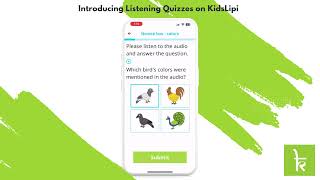 KidsLipi: Hindi Listening Quizzes for At-Home Learning screenshot 2