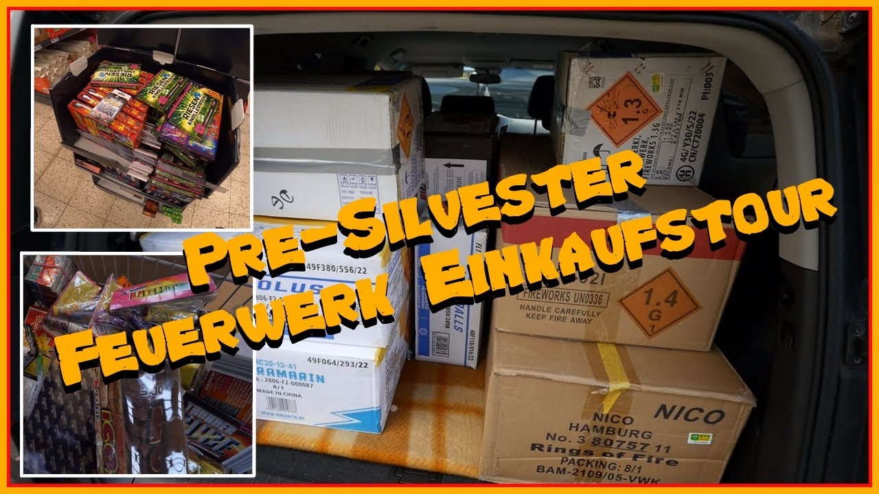 Pre-Silvester Feuerwerk Einkaufstour 2023/24 💥| GreatFireworks