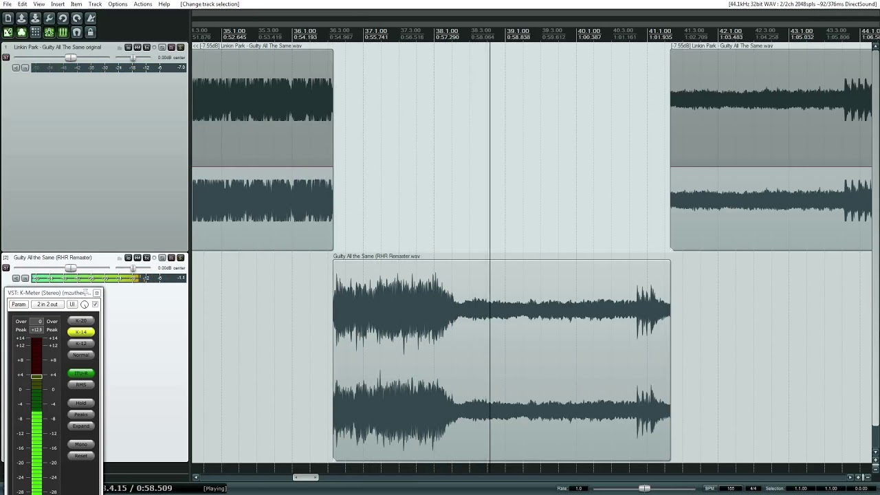 Remastering Linkin Park's "Guilty All the Same" (feat. Rakim)