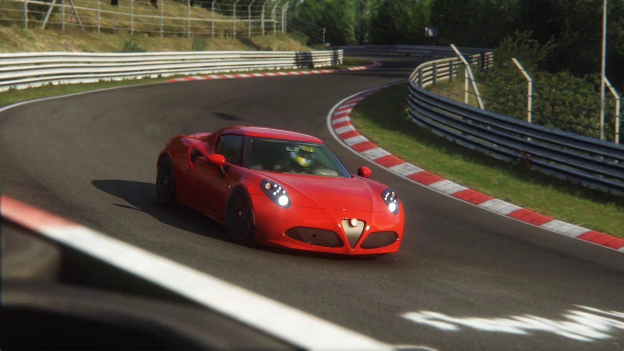 Assetto Corsa - Nordschleife - Alfa Romeo 4C - YouTube