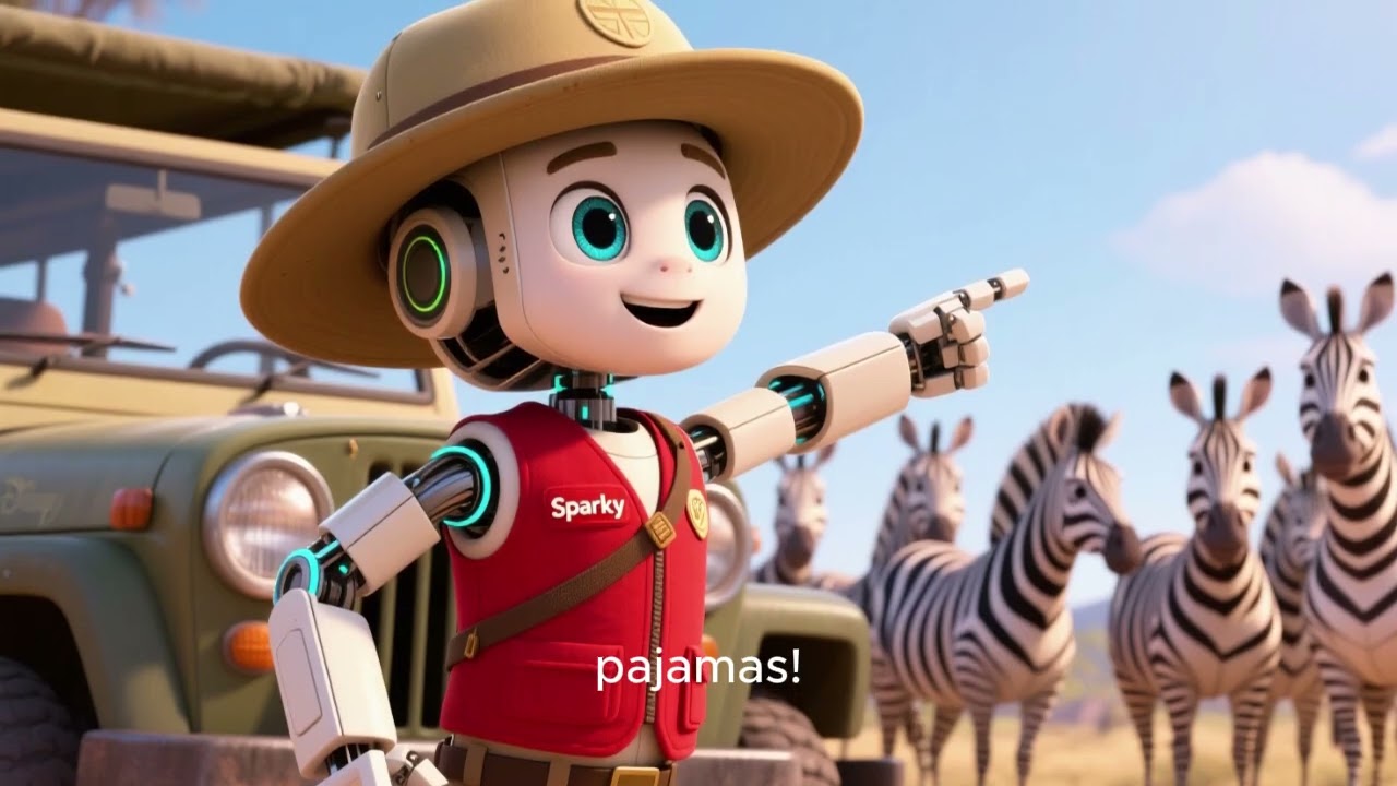 Wild Animal Safari Adventure with Sparky! 🦁 | Learning Animal Sounds for Kids & Toddlers