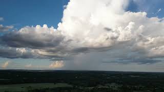 New Braunfels Texas - Time Lapse of Distant Storm