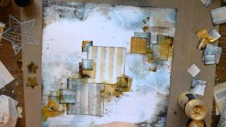 Mixed Media Layout - Start to Finish - Magnifique Mixed Media