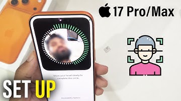 iPhone 17 Pro/ Pro max : How to set up face id on iPhone