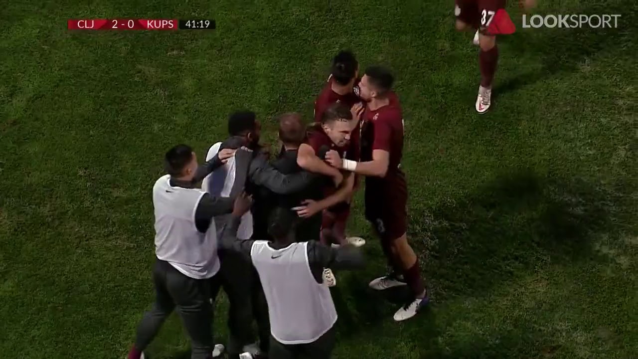 Rezumat:  CFR Cluj - KuPS 3-1 I  Calificare în grupele Europa League
