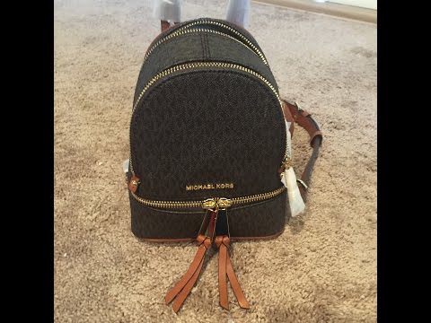 Michael Kors Mini Backpack | Unboxing 