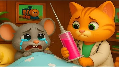 Aaj Mangalwar Hai PART 2 | Chue Ko Bukhar Hai | Funny Mouse Poem | Kids Rhymes | 3D Cartoon Song