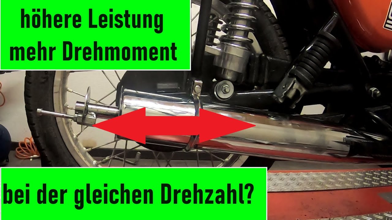 Simson Tuning ZT-Tuning AOA mehr Leistung und Drehmoment bei gleicher Drehzahl S51  CO2radtechnik