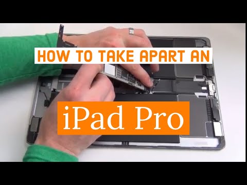 How to Take Apart the Apple iPad Pro