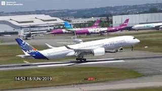 A350-900 - A350-1000 Prototype F-Wxwb F-Wwcf F-Wmil F-Wwxl F-Wlxv - Compilation