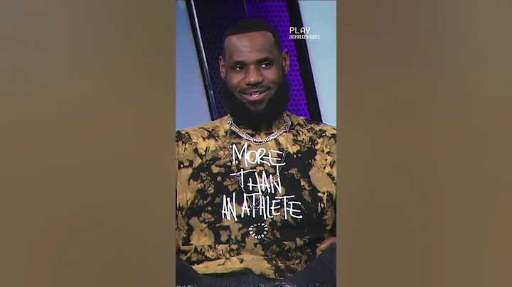 LeBron on the Pressure from Shaq on being a Laker 😱 #shorts