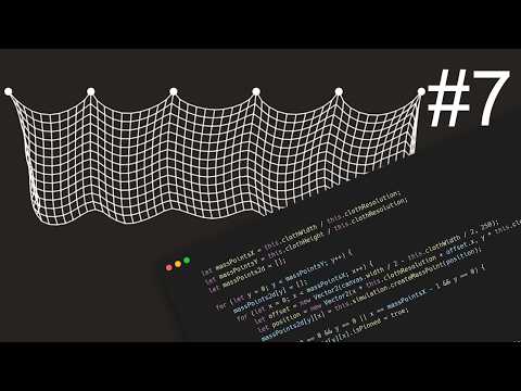 How to make a Cloth Simulation - #7 Creating a Cloth