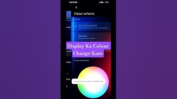 How To Set Colour Scheme In Xiaomi Phone👁️👁️🔥🔥 #shorts #viral #youtubeshorts