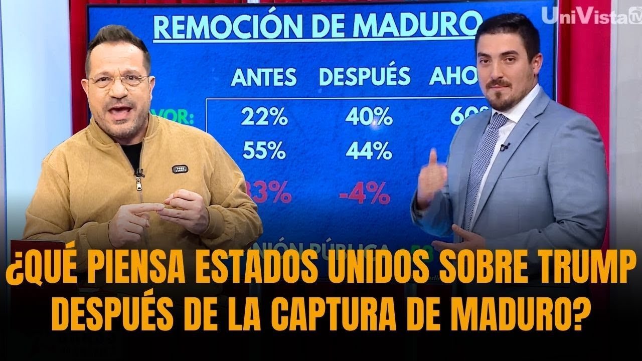 ¿QUÉ PIENSA ESTADOS UNIDOS SOBRE TRUMP DESPUÉS DE LA CAPTURA DE MADURO? | Sánchez Grass en América