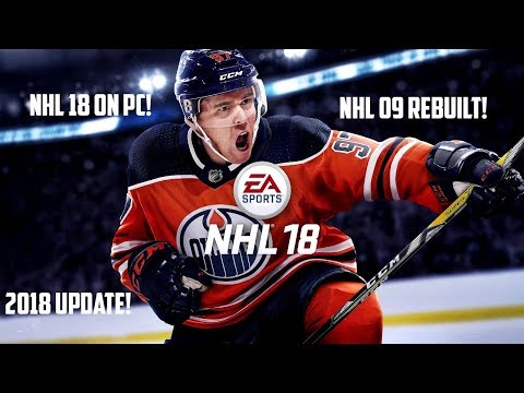 NHL 09 REBUILT TO NHL 18! (PC) *NEW 