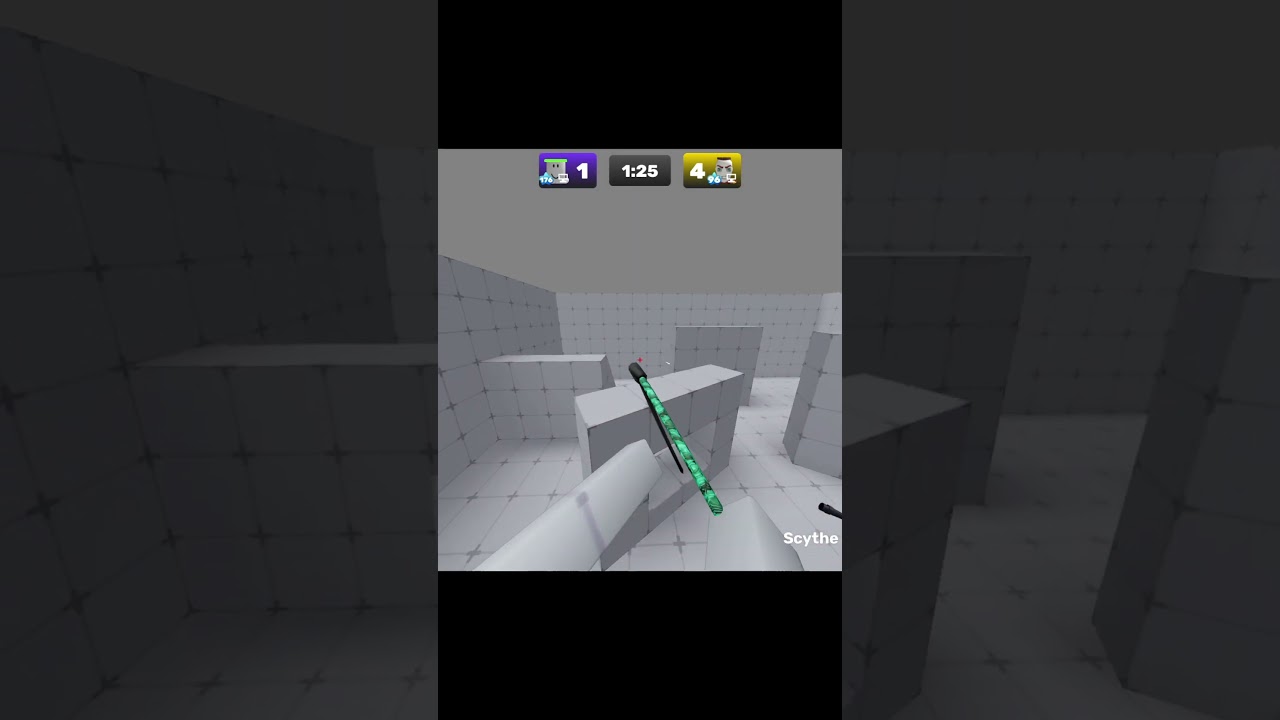 Hardcore Sniping in Roblox Rivals. 