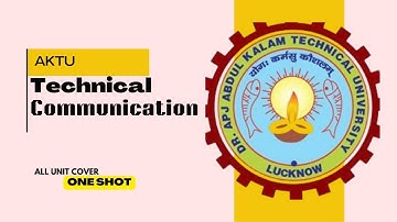 Technical Communication all Unit cover || important topic cover one shot || One Shot TC || AKTU