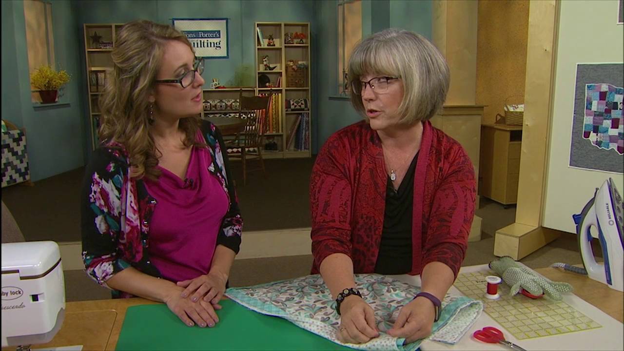 Love of Quilting Tip! Closing the Miter—Binding a Quilt (2900 Series)