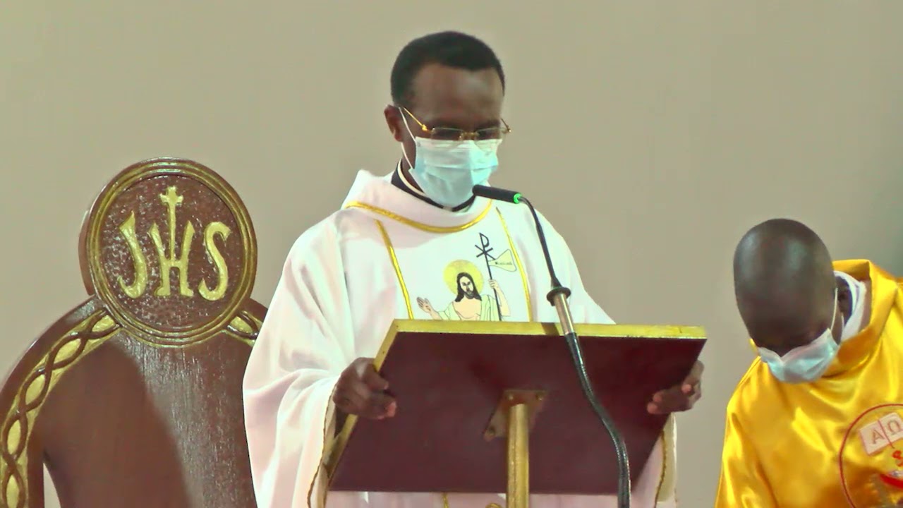 MESSE PASCALE DU 04 AVRIL 2021 A LA PAROISSE SAINTE FAMILLE DE LA