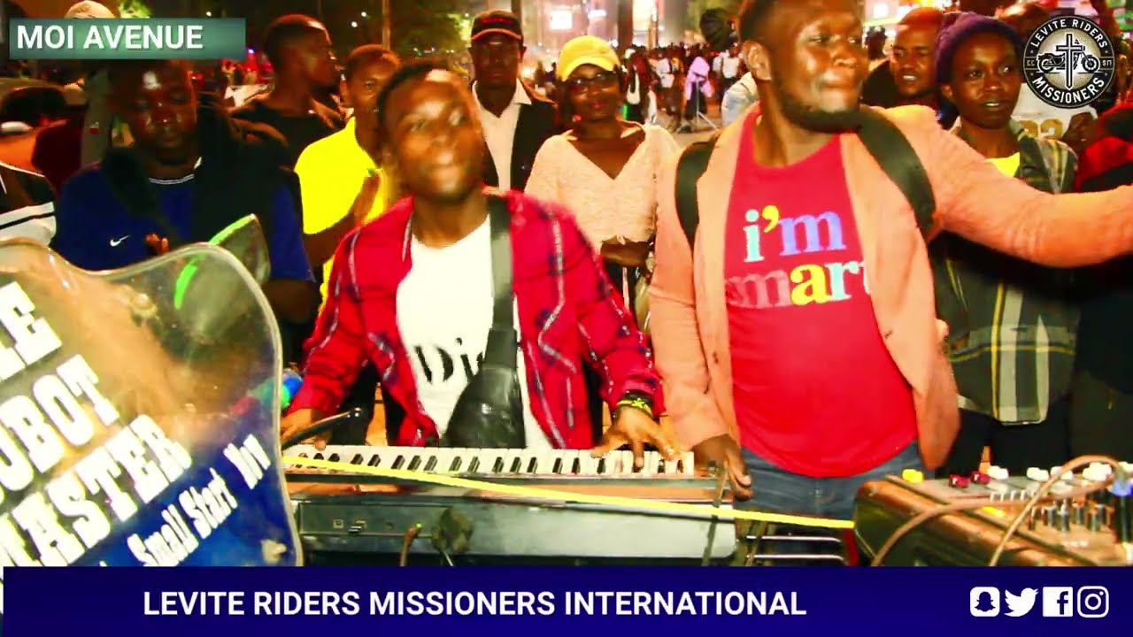 Levite Riders SHAKE Nairobi CBD with High-Energy Street Praise  at Moi Avenue