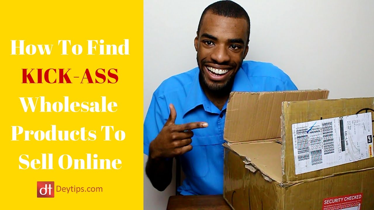 How To Find Wholesale Products To Sell Online | Wholesalers For Your eCommerce Business - YouTube