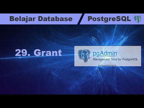 Learn PostgreSQL Database 29 Grant