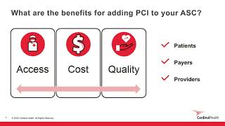 PCI in the ASC: Pursuing the shift of cardiovascular procedures to the outpatient setting