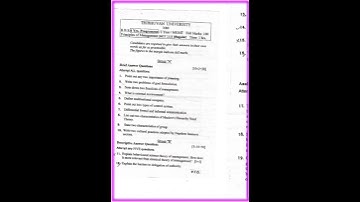 Bbs 1st year ||  principles of management question paper 2080 #bbs #exam #bbs1styear