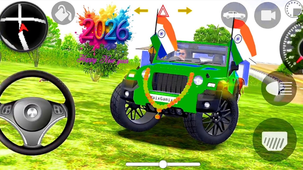 Modified Mahindra Thar😈Games:Indian Thar (Gadi Wala Games) Car Game Android Game - #2026